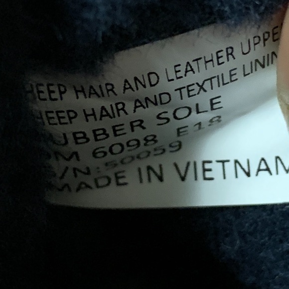 Very Rare Tory Burch Courtney Shearling Leather - Picture 11 of 11